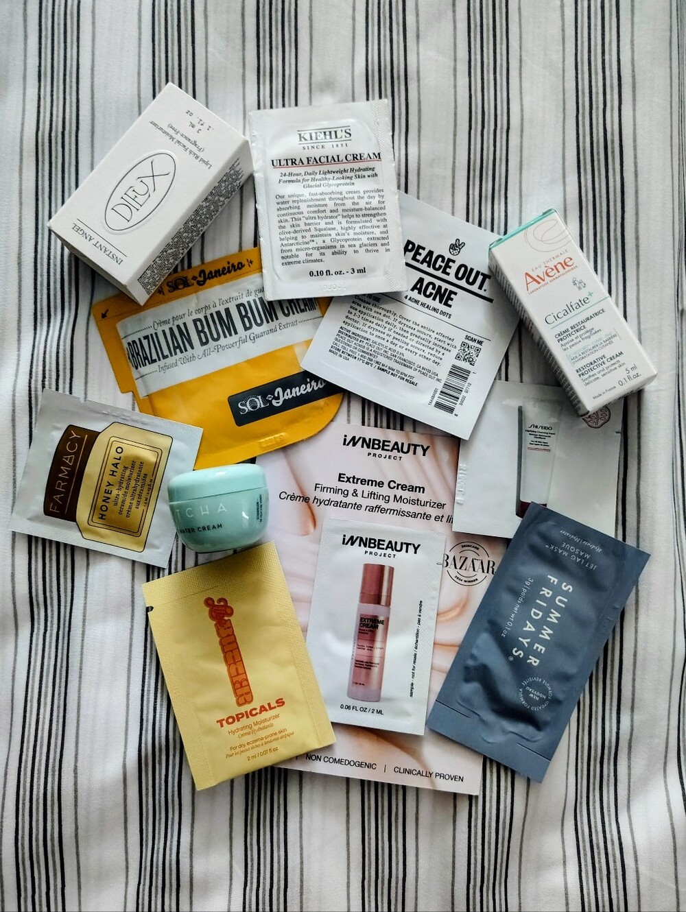 Assorted  Women Skincare Sample Pack-Unused, Unopened/ 11 Pieces